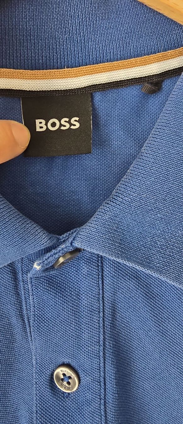 Hugo Boss Magliette Polo: POLO BOSS bleu taille XXL – Usato da Genève venduto da MariaS2 5