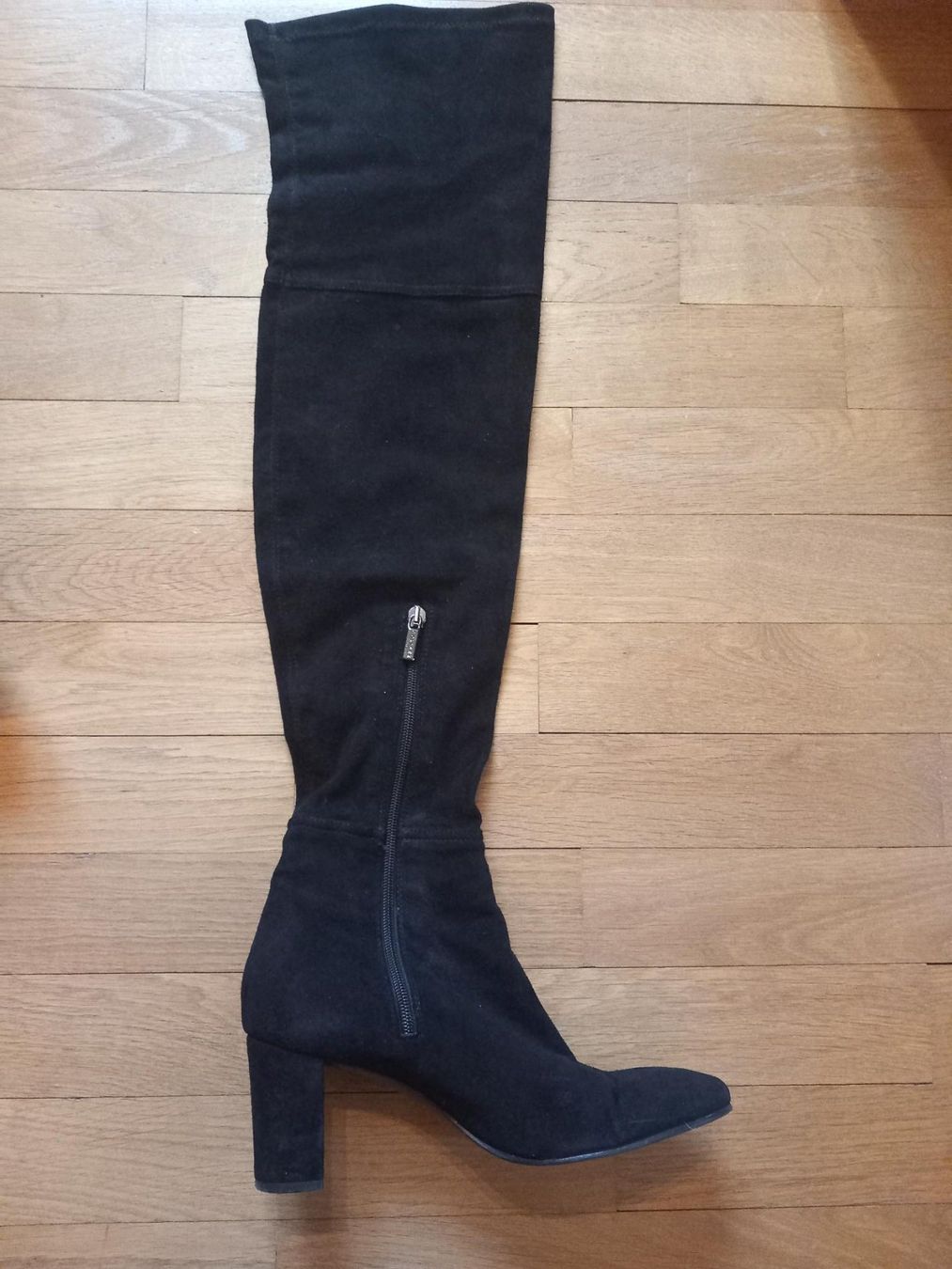 Damenschuhe: Cuissardes daim noir T.38 – Gebraucht aus Troinex von awh_m65m 4