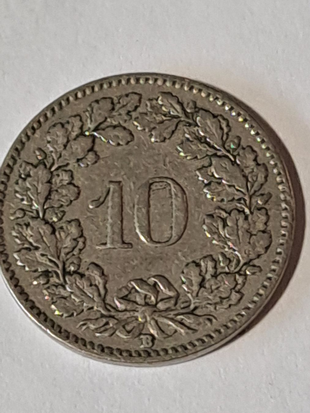 Tutti le monete: 10 Rappen 1920 – Usato da Bitsch venduto da jajo79076
