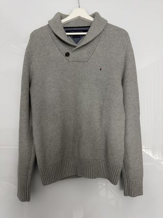 Tommy Hilfiger Strickpullover Gr. M in grau