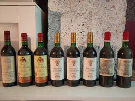 15 FL. div. französische Rotweine aus den 80ern