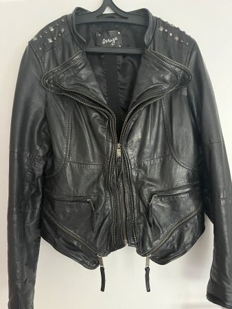 Veste en cuir MAZE