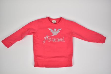 Armani Junior Pullover, Mädchen, coral, Gr.104, wie neu