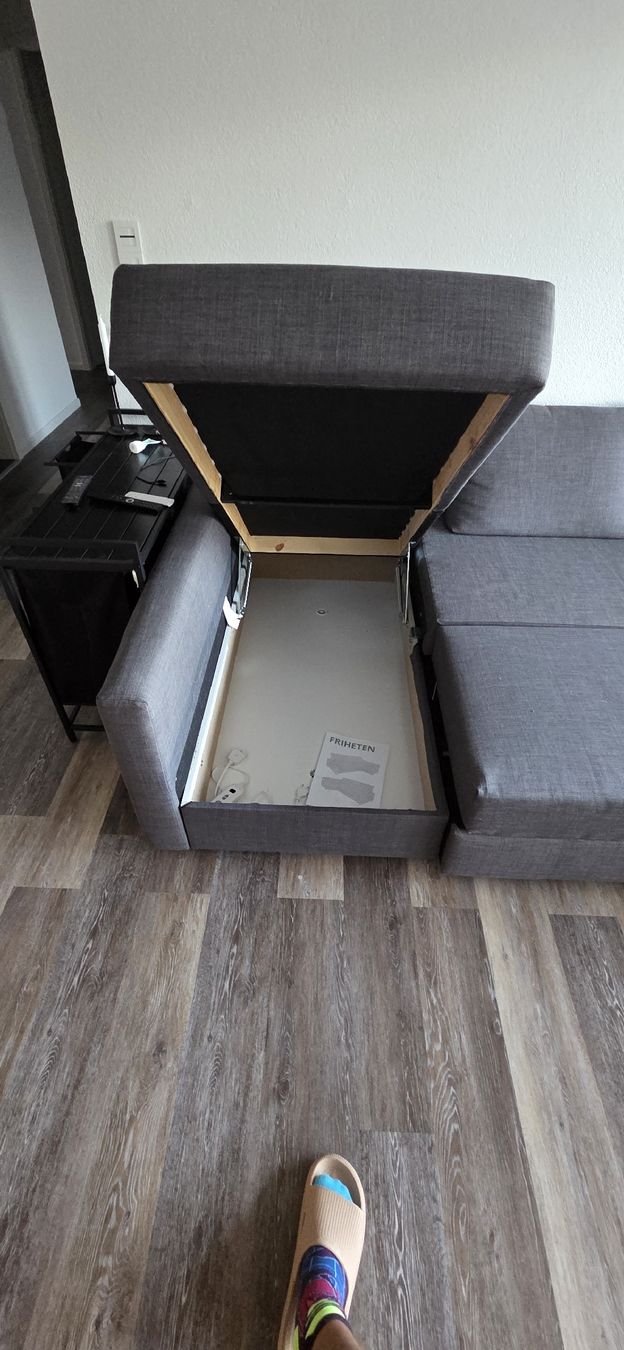 Ikea Divani: Sofa Frihiten, ecksofa mit Bettfunktion – Usato da Heimberg venduto da 870 3