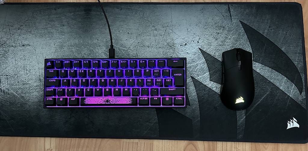 Tastiere: Tastatur corsair k65 mini – Usato da Balsthal venduto da C.tavares
