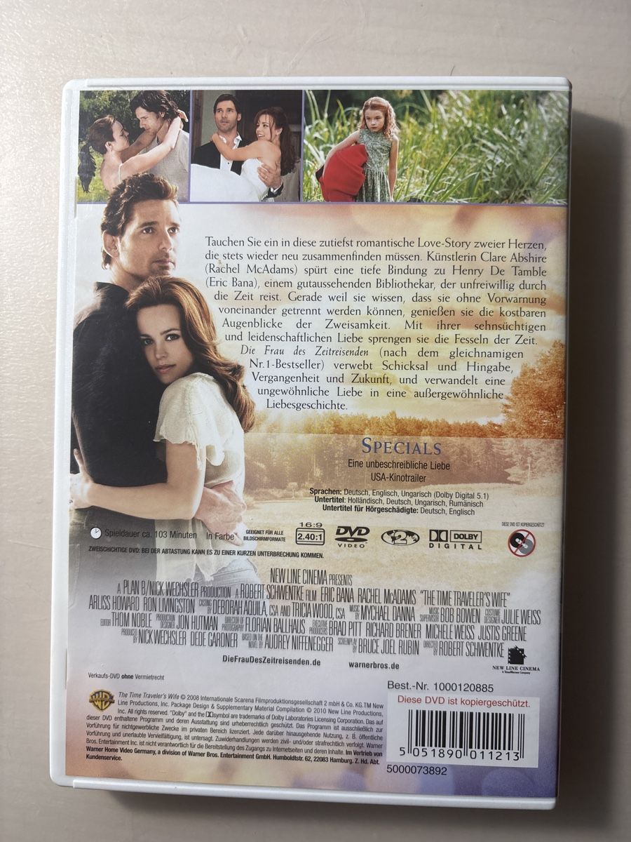 Alle DVDs: Die Frau des Zeitreisenden – Gebraucht aus Ruswil von Slivio_ 1