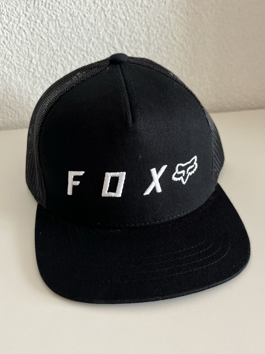 Fox Copricapi, berretti & cappellini: Fox Trucker Cap, Youth-Grösse, Schwarz – Nuovo (secondo la descrizione) da Frauenfeld venduto da heyLani