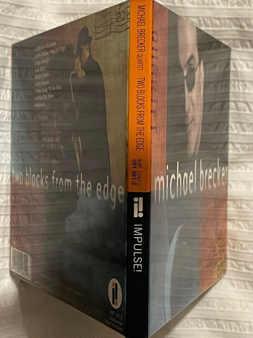 CD: Michael Brecker - Two Blocks from the Edge             ©1998 – Usato da St. Gallen venduto da elk2020 1
