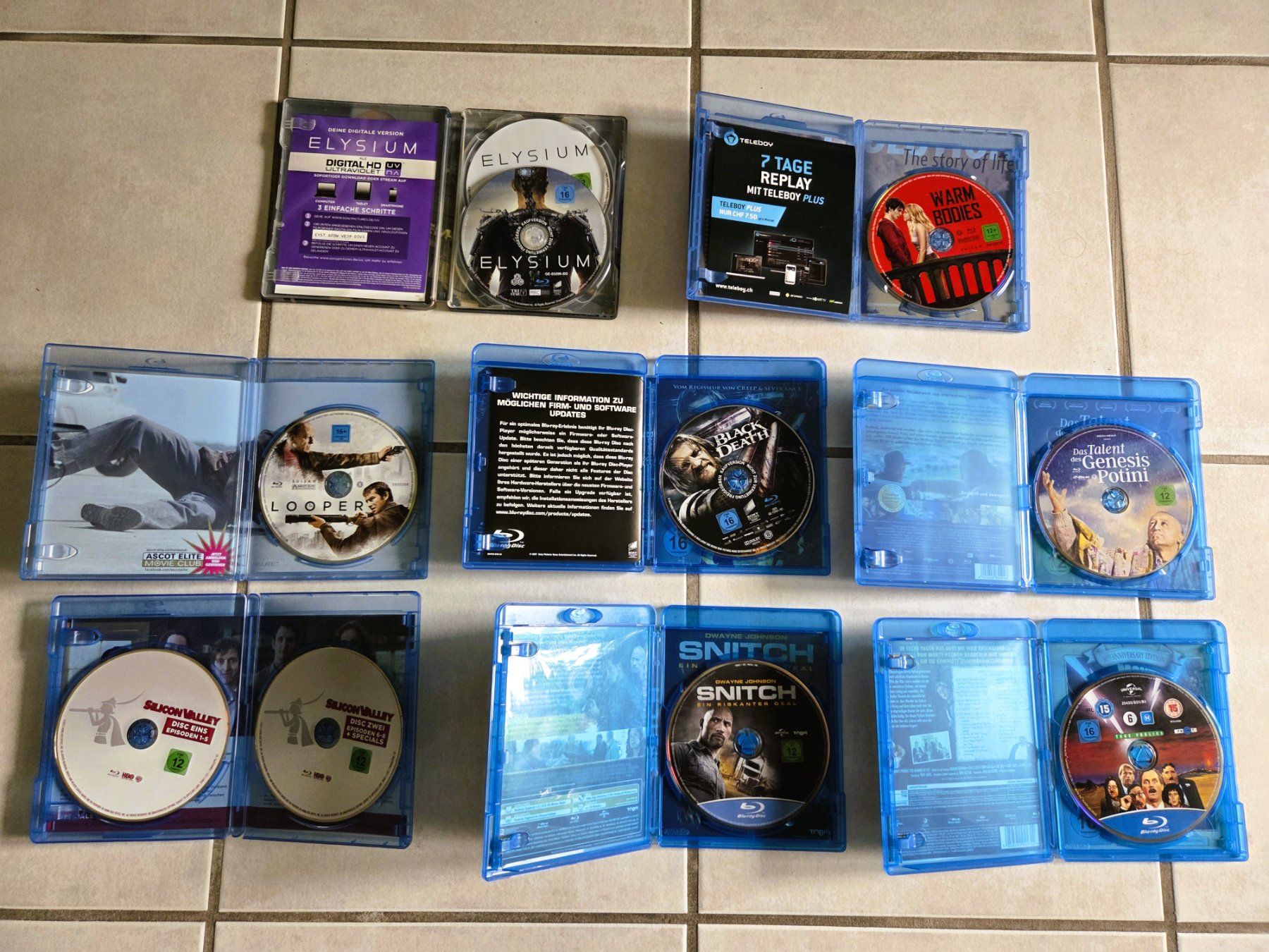 Tous les DVDs: 8x BLU-RAY DISC / DVD – D'occasion à Brüttisellen par Nighttrain 2