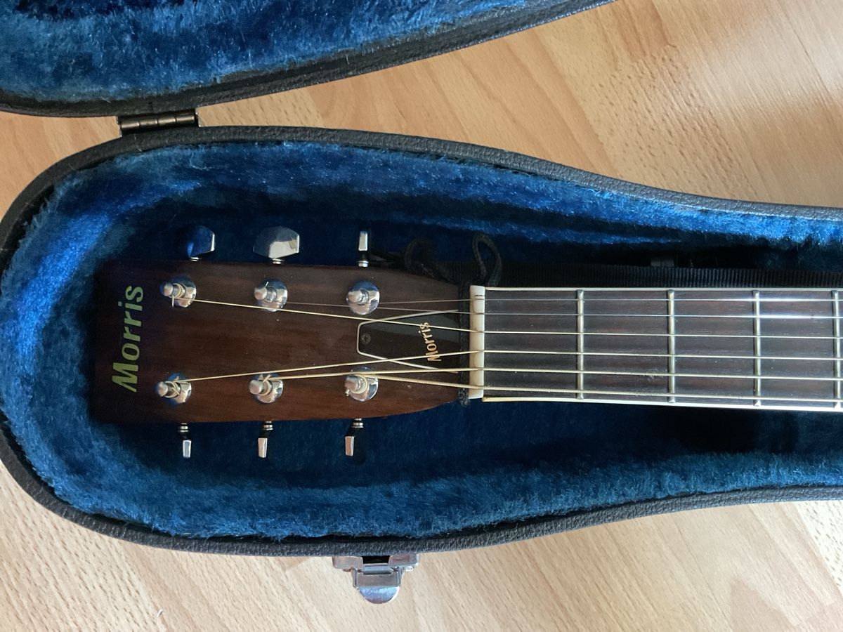 Strumenti musicali: Guitare acoustique Morris 1975 – Usato da Genève venduto da gil_9tzp 3