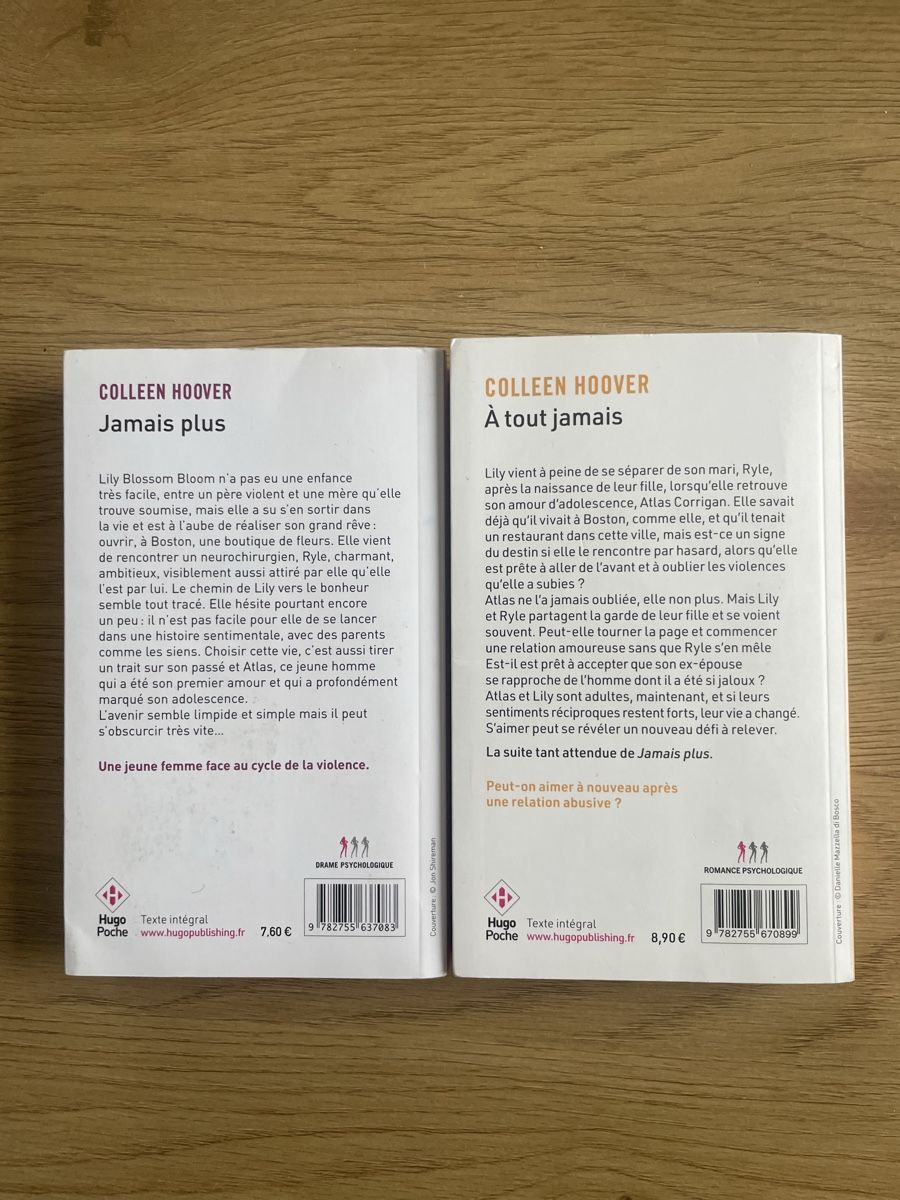 Libri: Romans Colleen Hoover – Usato da Noës venduto da titerfly 1