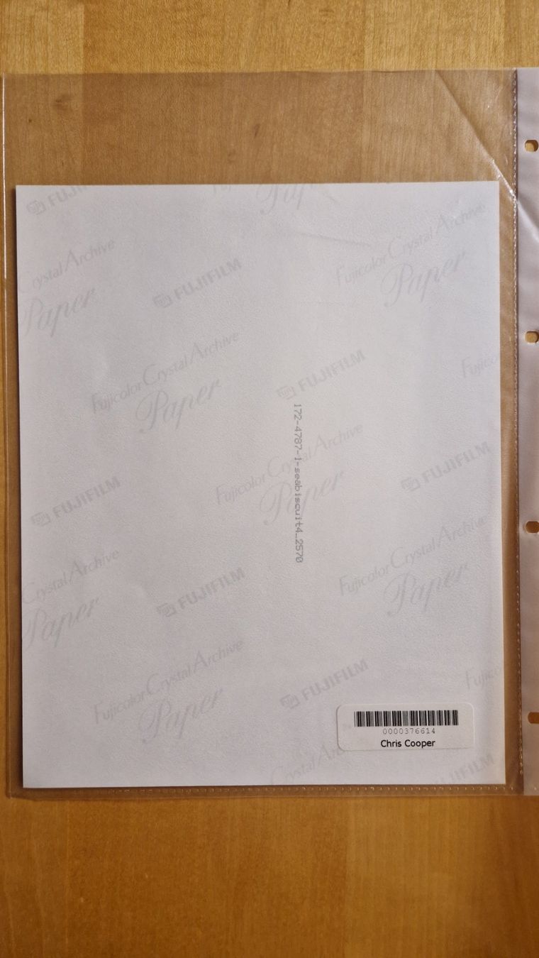 Autografi: Chris Cooper, Original Autogramm auf Grossfoto in Farbe – Usato da Salmsach venduto da aacs65 1