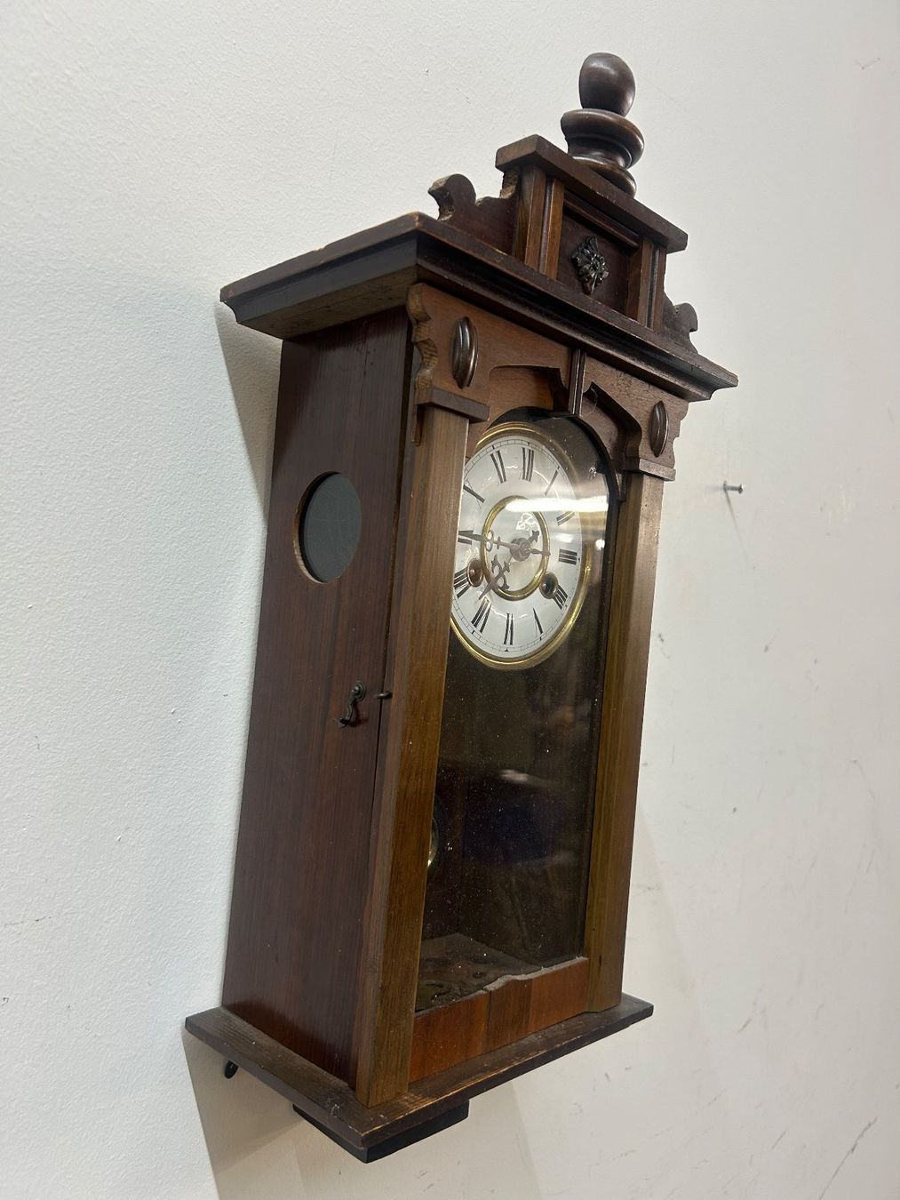 Junghans Stand- & Wanduhren: antiker Regulator vermutlich Junghans funktioniert – Gebraucht aus Zürich von Levelart 6