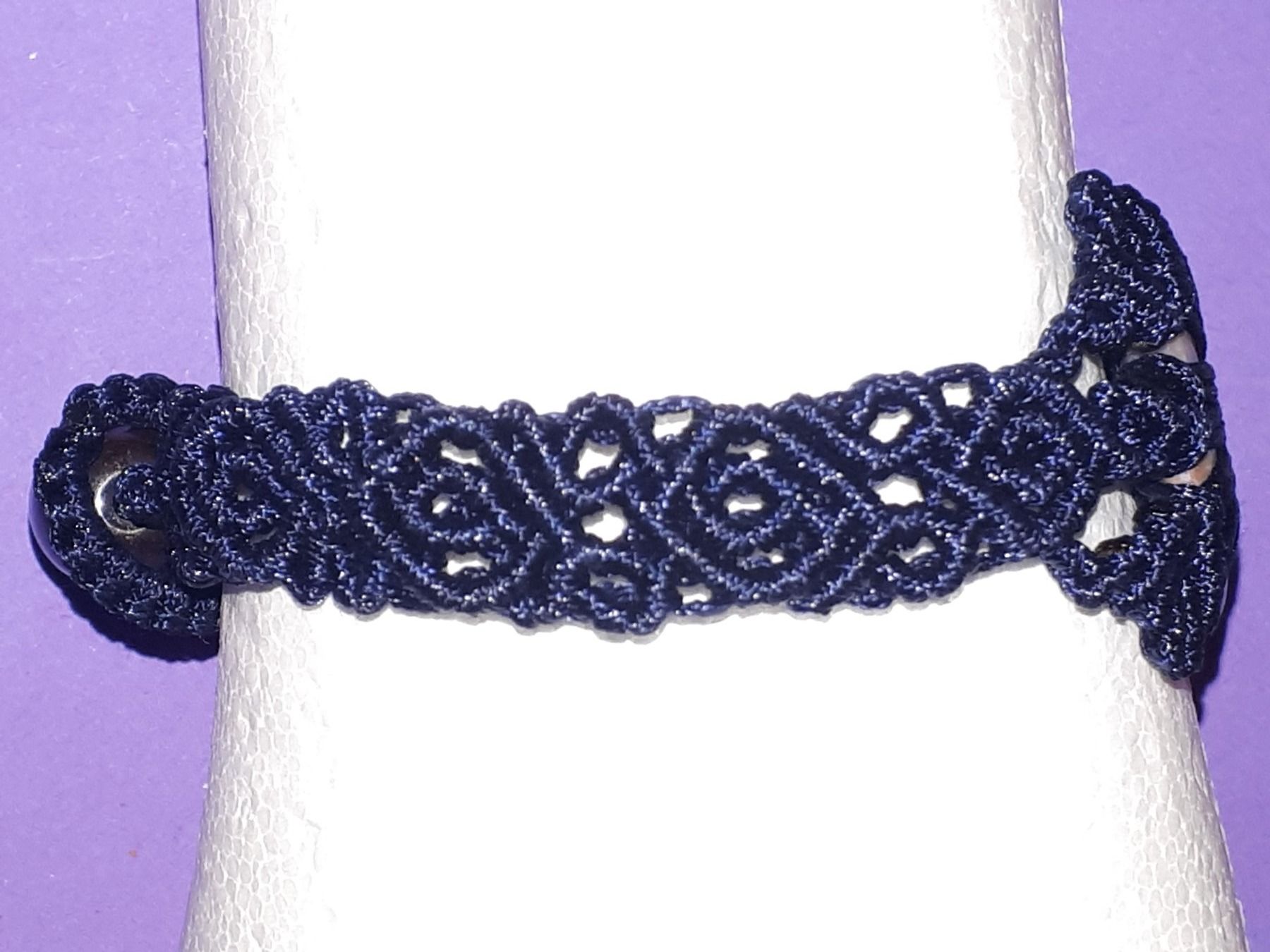 Bracciali & Braccialetti: Makramee Armband mit Pi Stein – Nuovo (secondo la descrizione) da Plagne venduto da Reticulum01 6