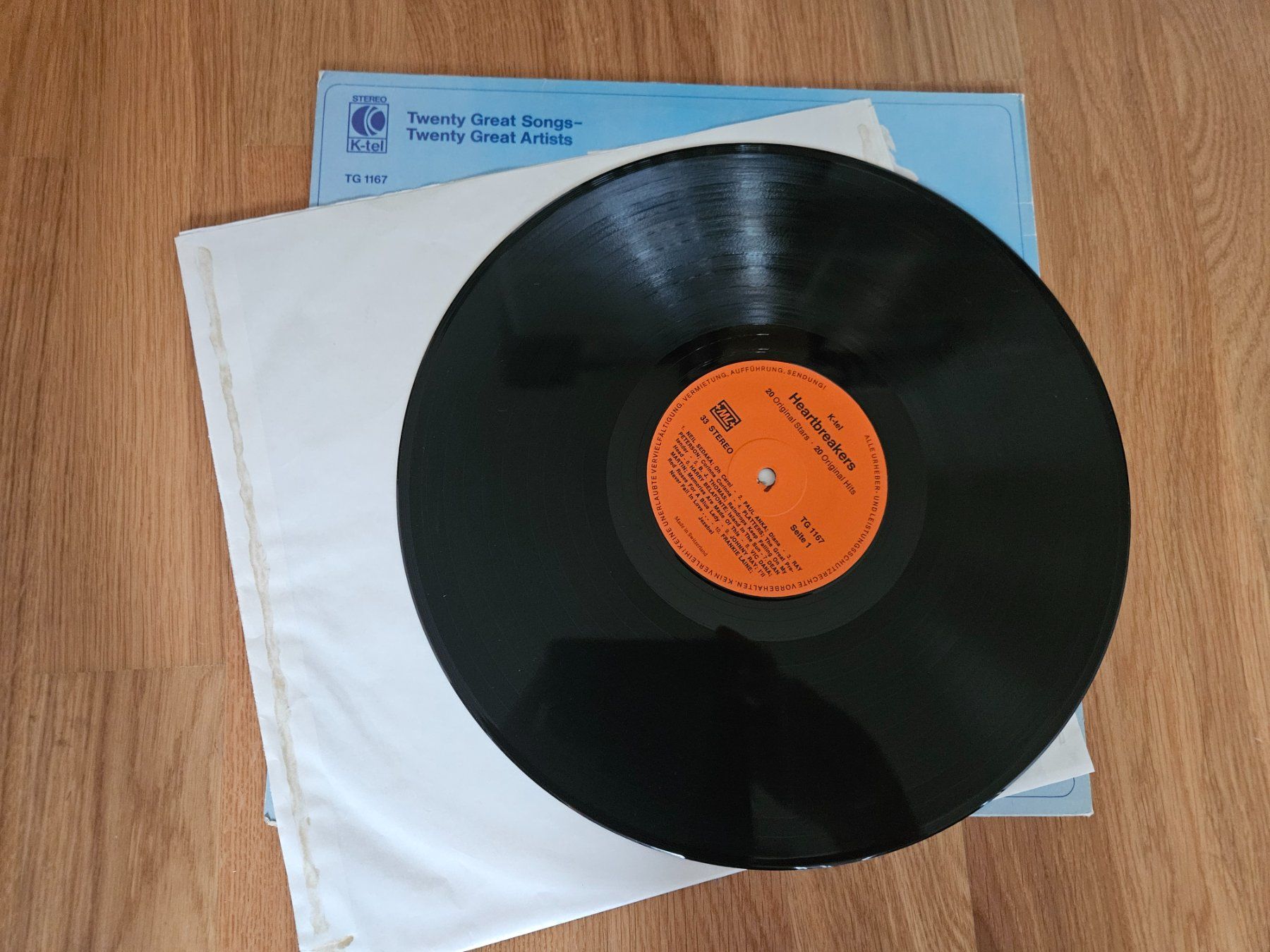 Vinyles: Heartbreaker - Twenty Great Songs – D'occasion à Liestal par tower01 2