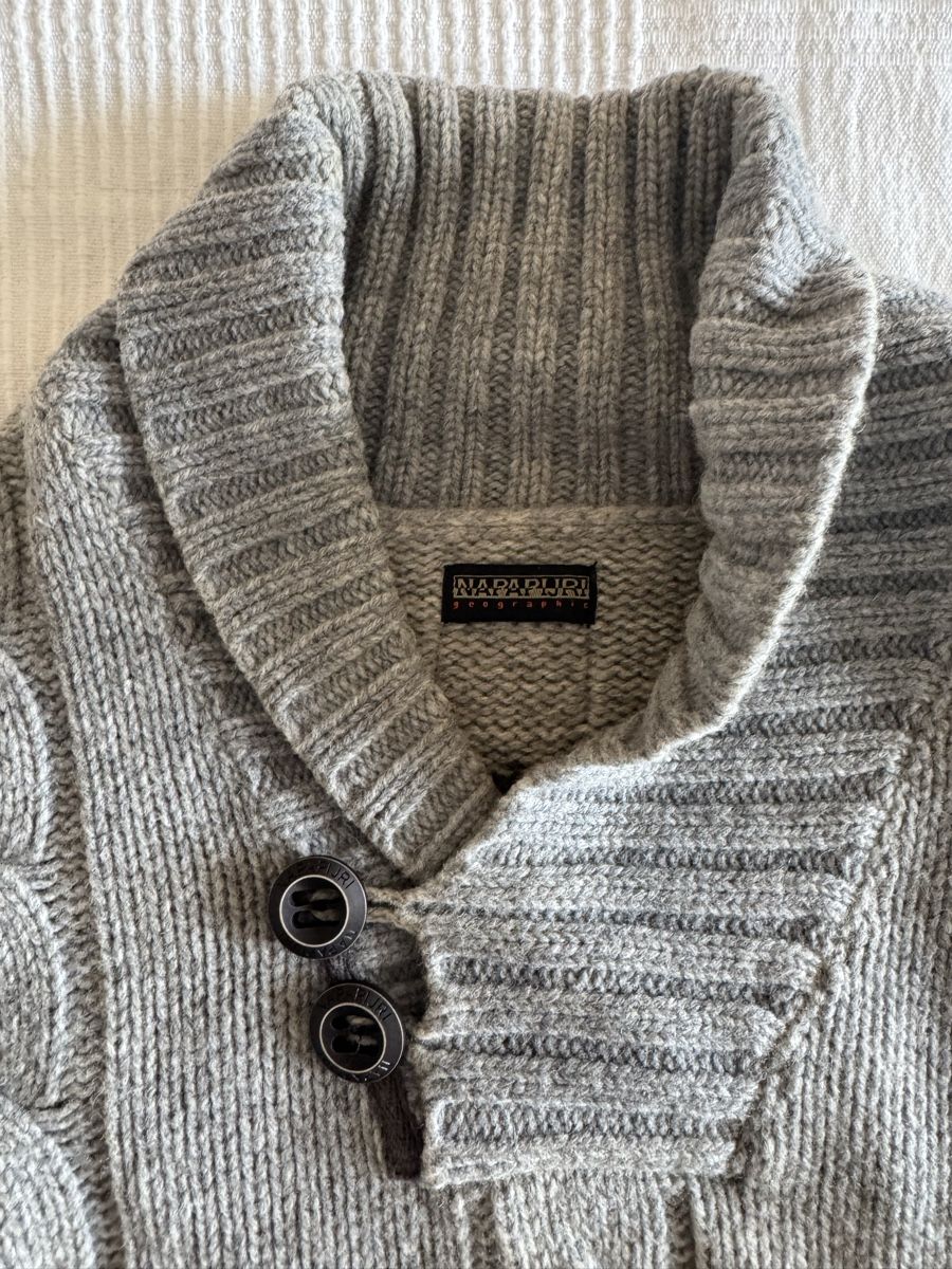 Napapijri Maglioni & Felpe: Napapijri Woll-Pullover Grösse ~S – Usato da Trélex venduto da stripedthrift 2
