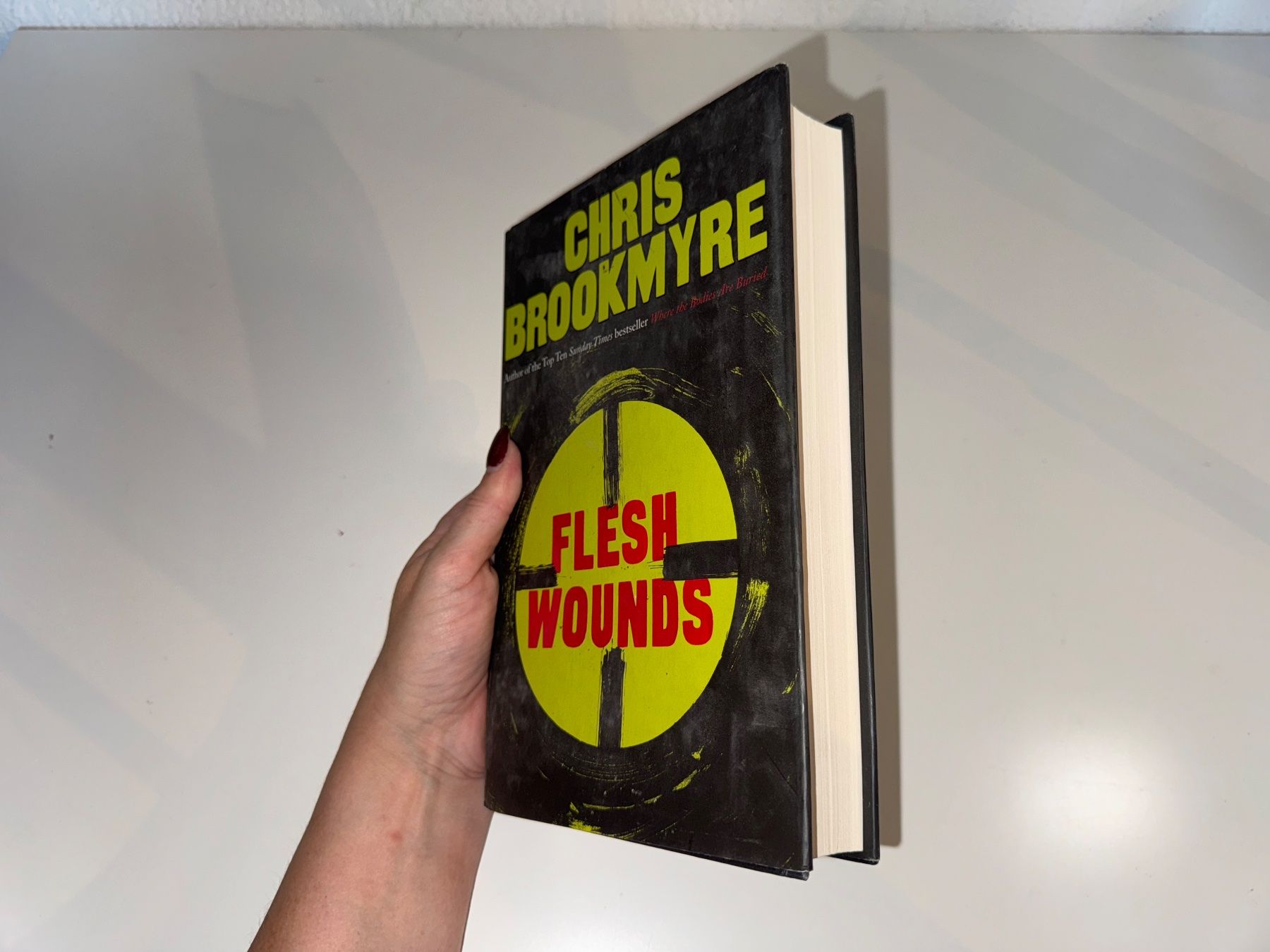 Libri: NOVEL: Chris Brookmyre, Flash wounds – Usato da Grosswangen venduto da English_books 1
