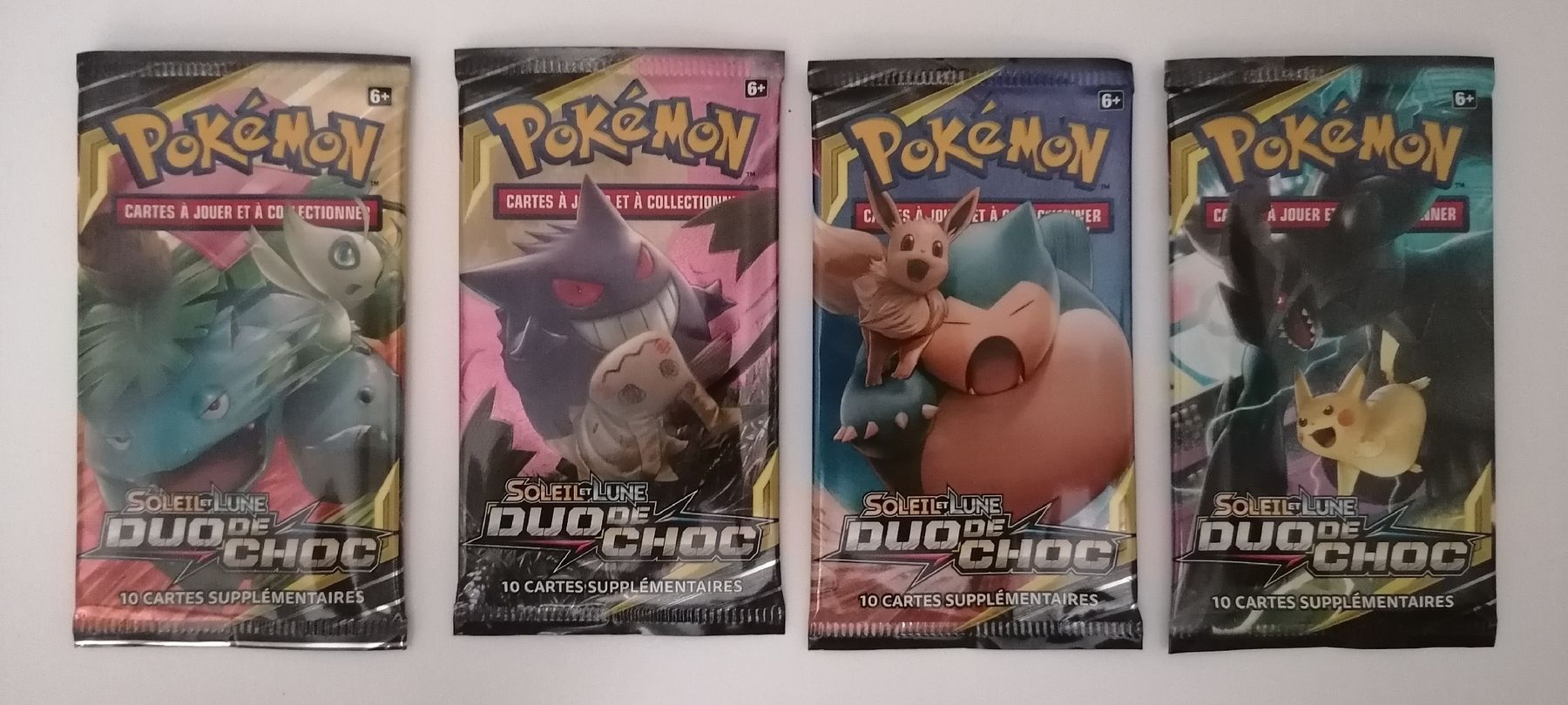 Pokémon Carte collezionabili: Boosters pokemon SL Duo de Choc vides – Usato da Ecublens VD venduto da loi_dy6b