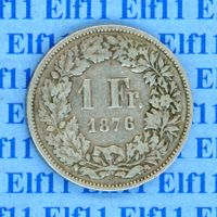 CHF___1.00 1876 ss 1 Franken