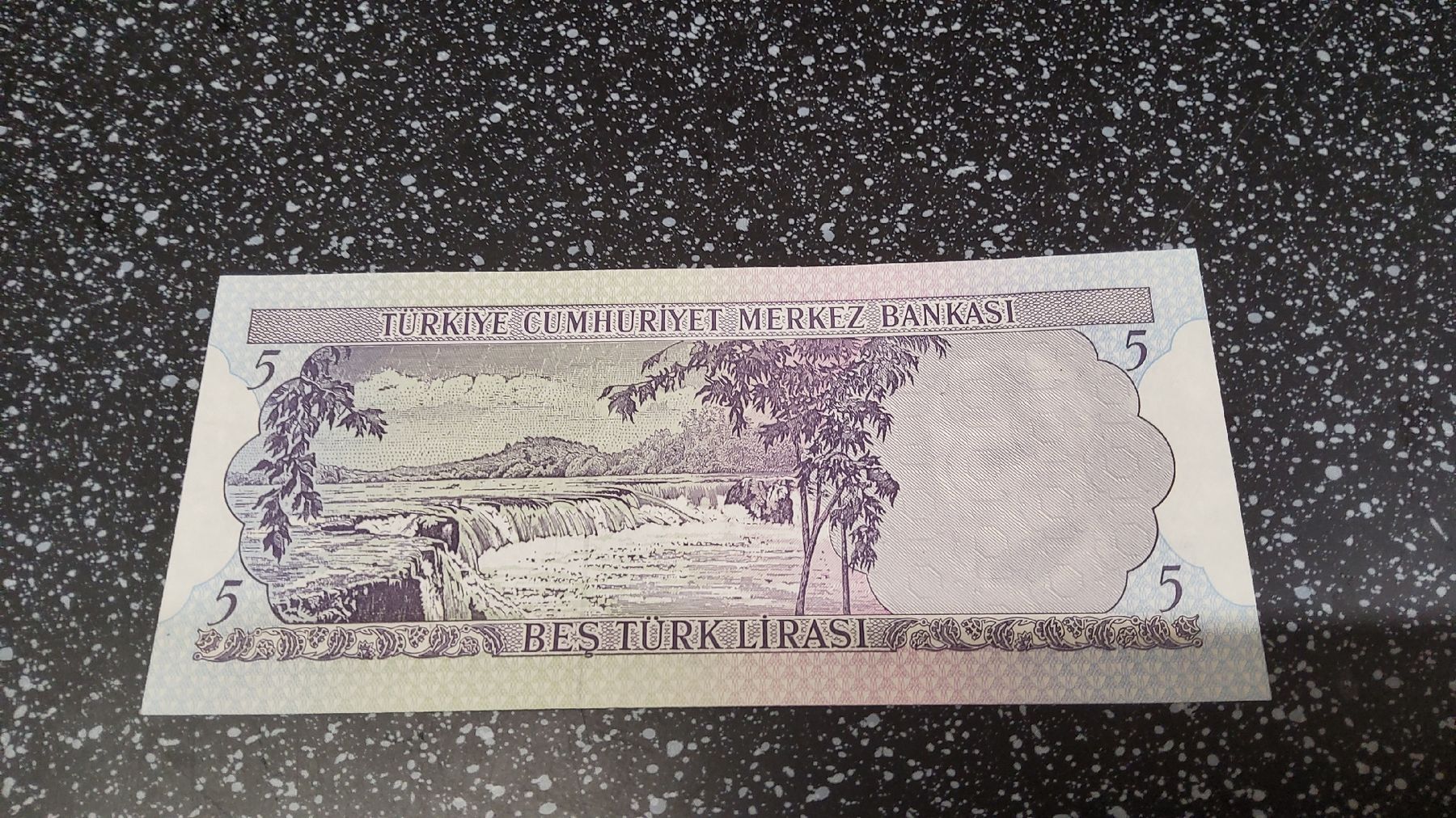 Banconote: 5 Türk Lirasi banknote  – Nuovo e nell'imballaggio originale da Herisau venduto da Nluanalucas 1