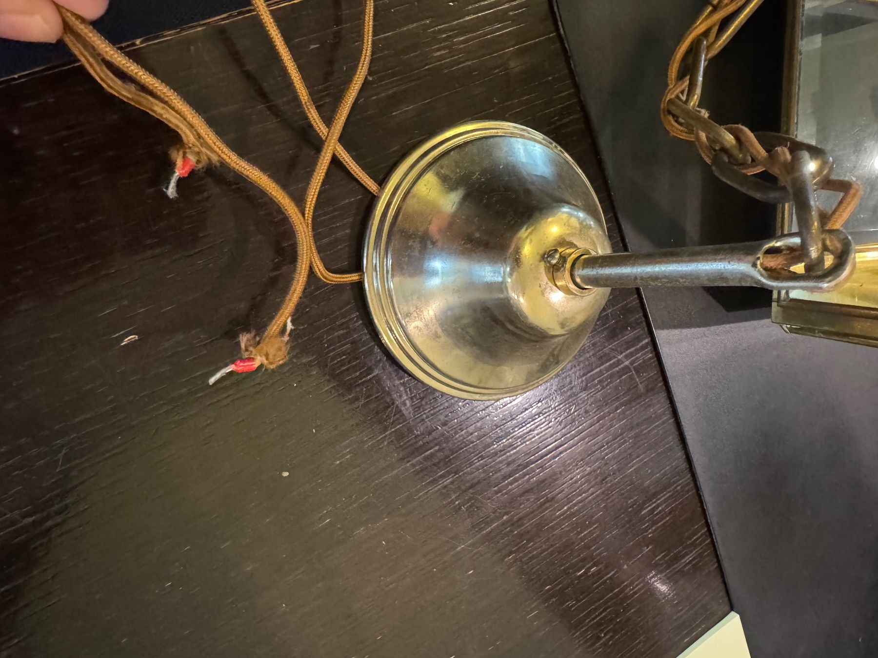 Lampadari & plafoniere: Antike Messing Hängelampe – Usato da Kreuzlingen venduto da etz_6ctp 2