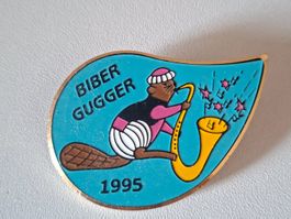 Biber Gugger Anstecker 1995