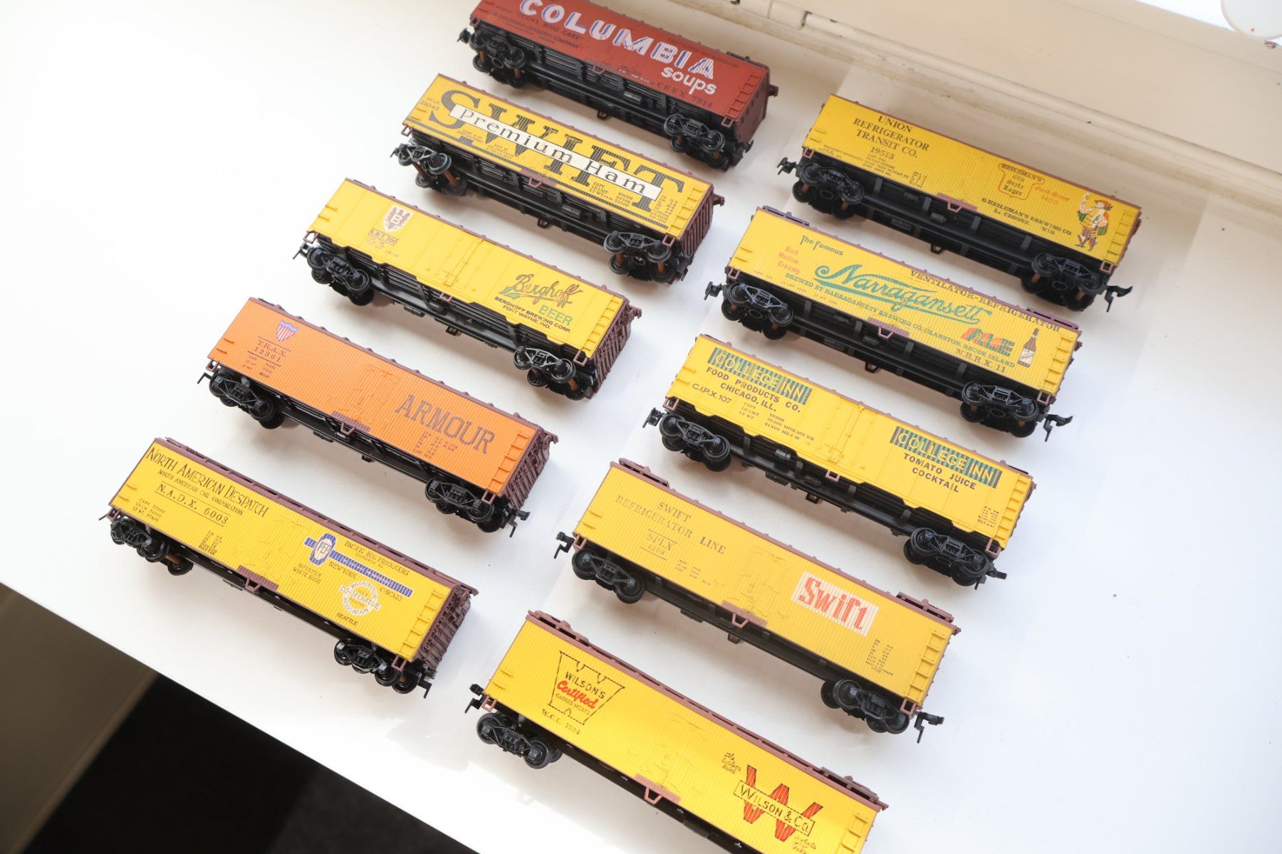 Modellini di ferrovie: 10 x US Güterwagen Set - H0 – Usato da Winterthur venduto da Monstera 3