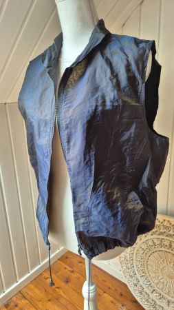 Nile sportswear 💙  gilet metallic blau kupfer 💛 Grösse M