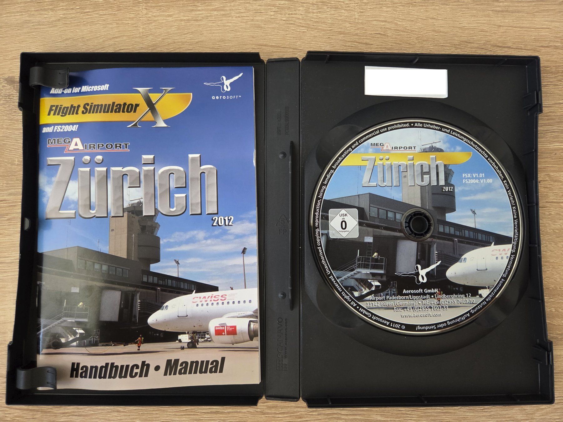 Spiele: FSX Flight Simulator X Mega Airport Zurich 2012 - PC – Gebraucht aus Carouge GE von Franllo 3