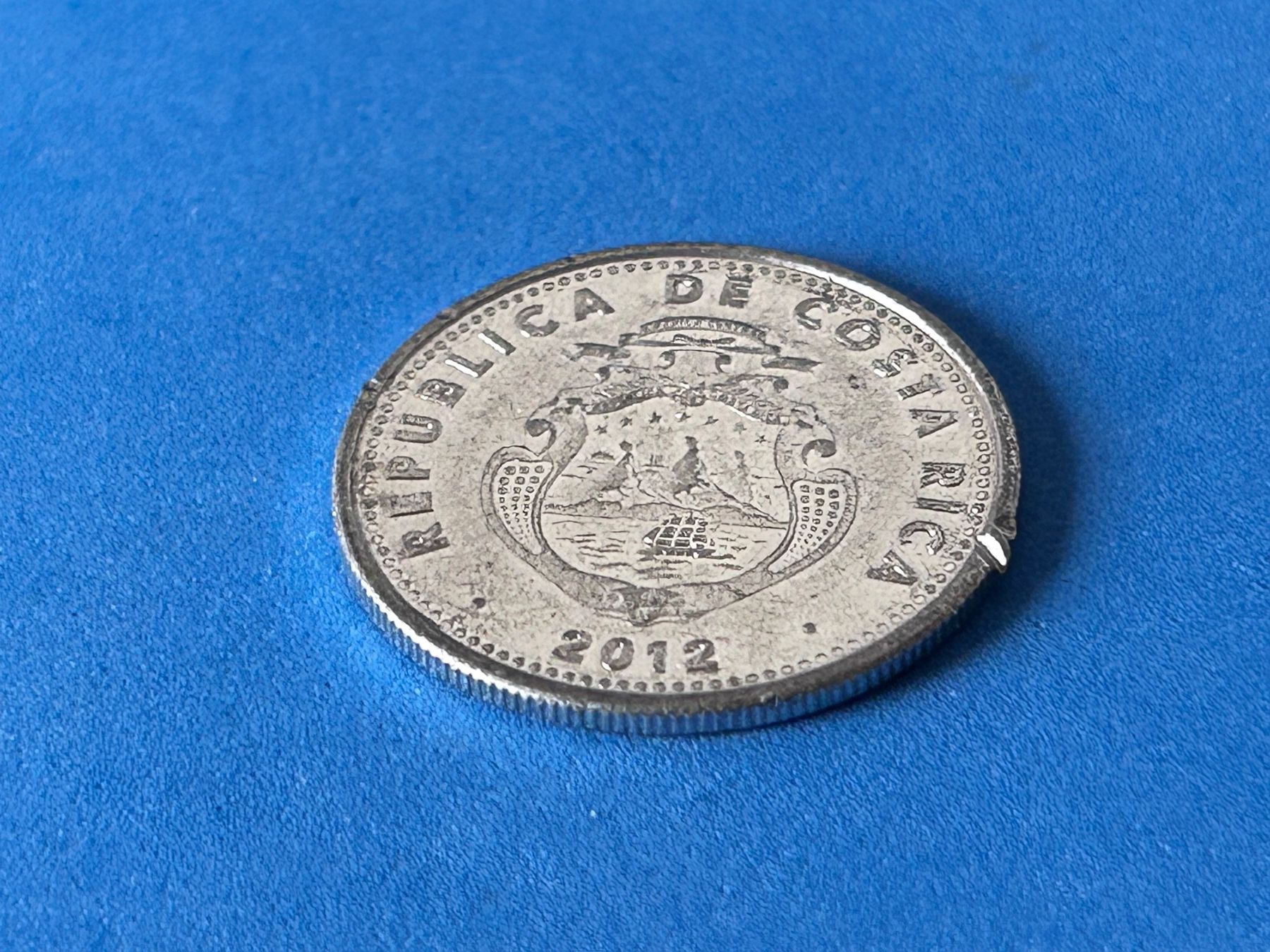 Alle Münzen: Costa Rica - 10 Colones 2012 – Gebraucht aus Corcelles NE von AJKader 8