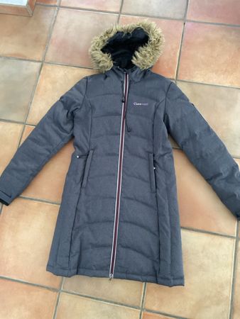 Wintermantel von White Season, Gr. XS, grau