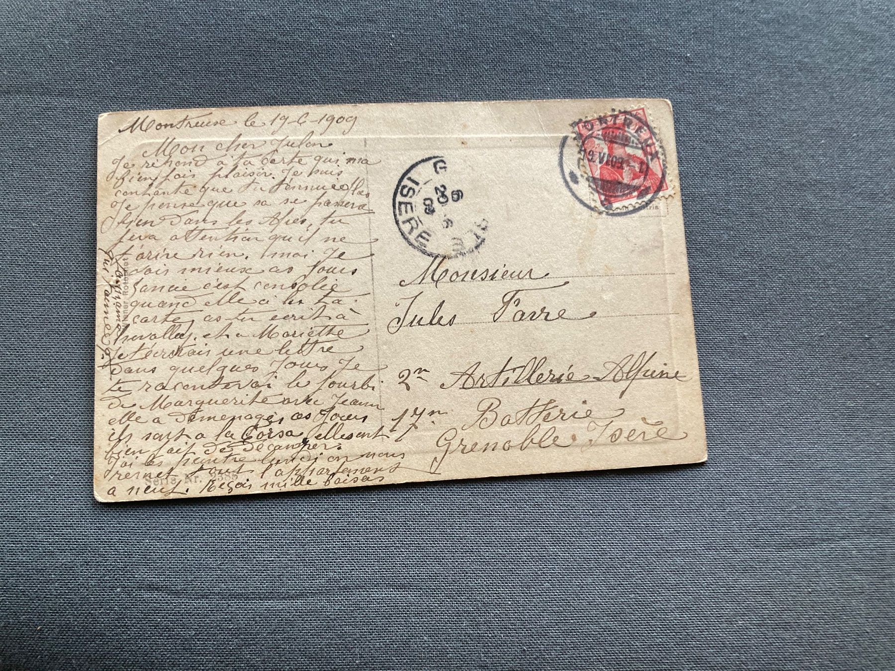 Cartoline postali: Alte Postkarte, Schwarzweiss, ca. 1907,Mutter und Kind – Usato da Zürich venduto da mik_h9ty 1