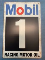 Blechschild Mobil 1 Vintage