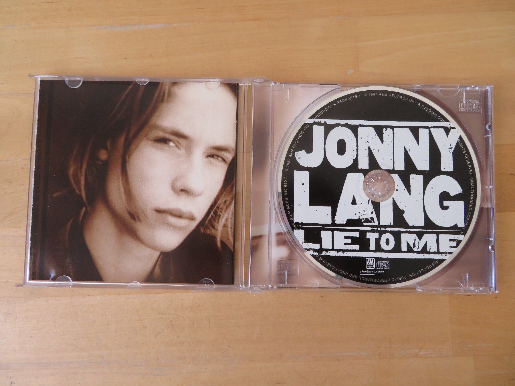 CDs: JONNY LANG "Lie to me" – Gebraucht aus zürich von Goldimmund 1