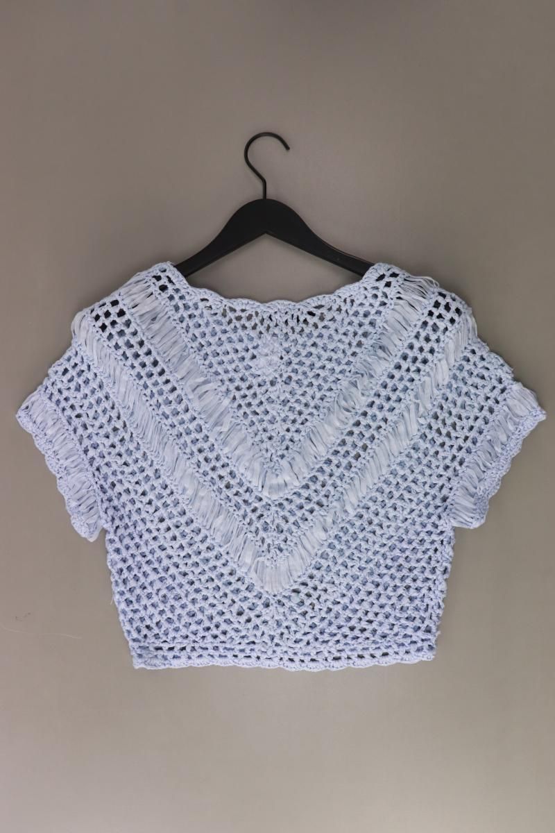 T-Shirts: Set Häkelshirt Gr. 36 Kurzarm blau – Gebraucht aus Neustadt an der Waldnaab von SecondLifeFashion 1