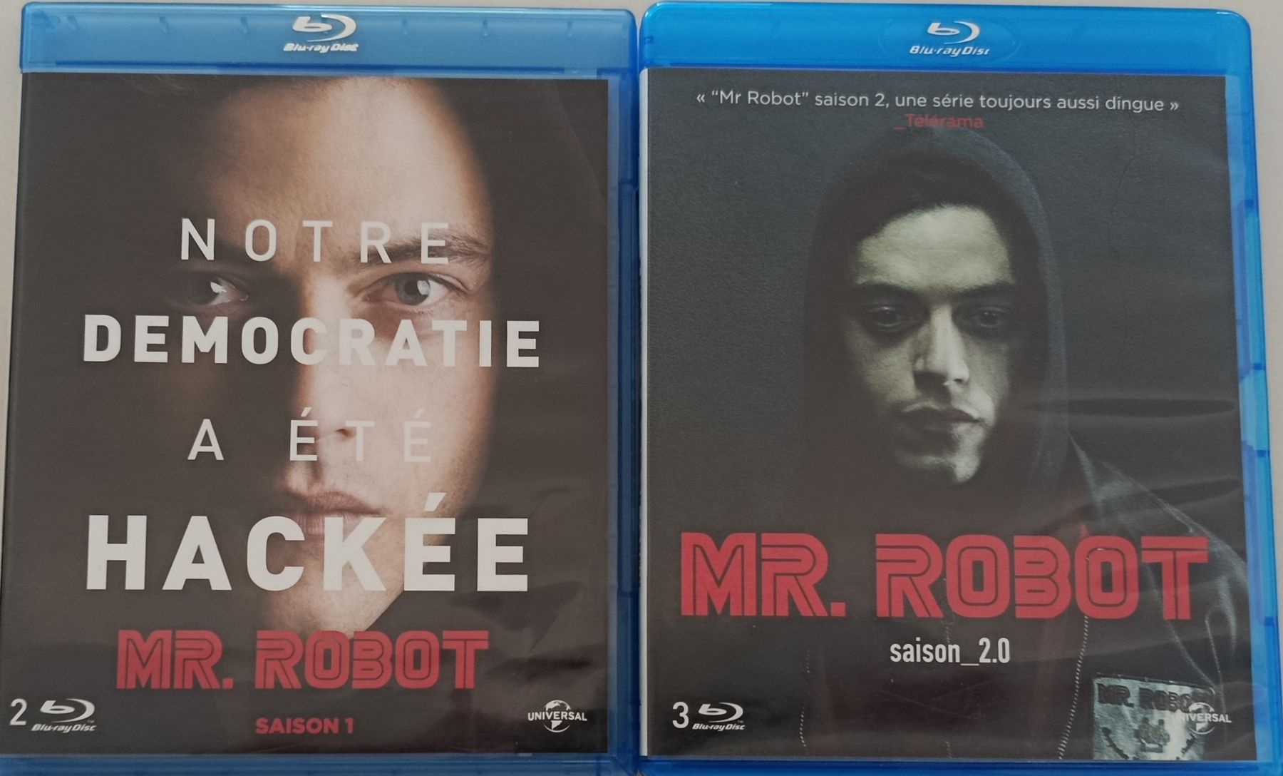 Alle DVDs: Mr. Robot Saison 1 et 2 Blu-ray – Gebraucht aus Gingins von Demonseed