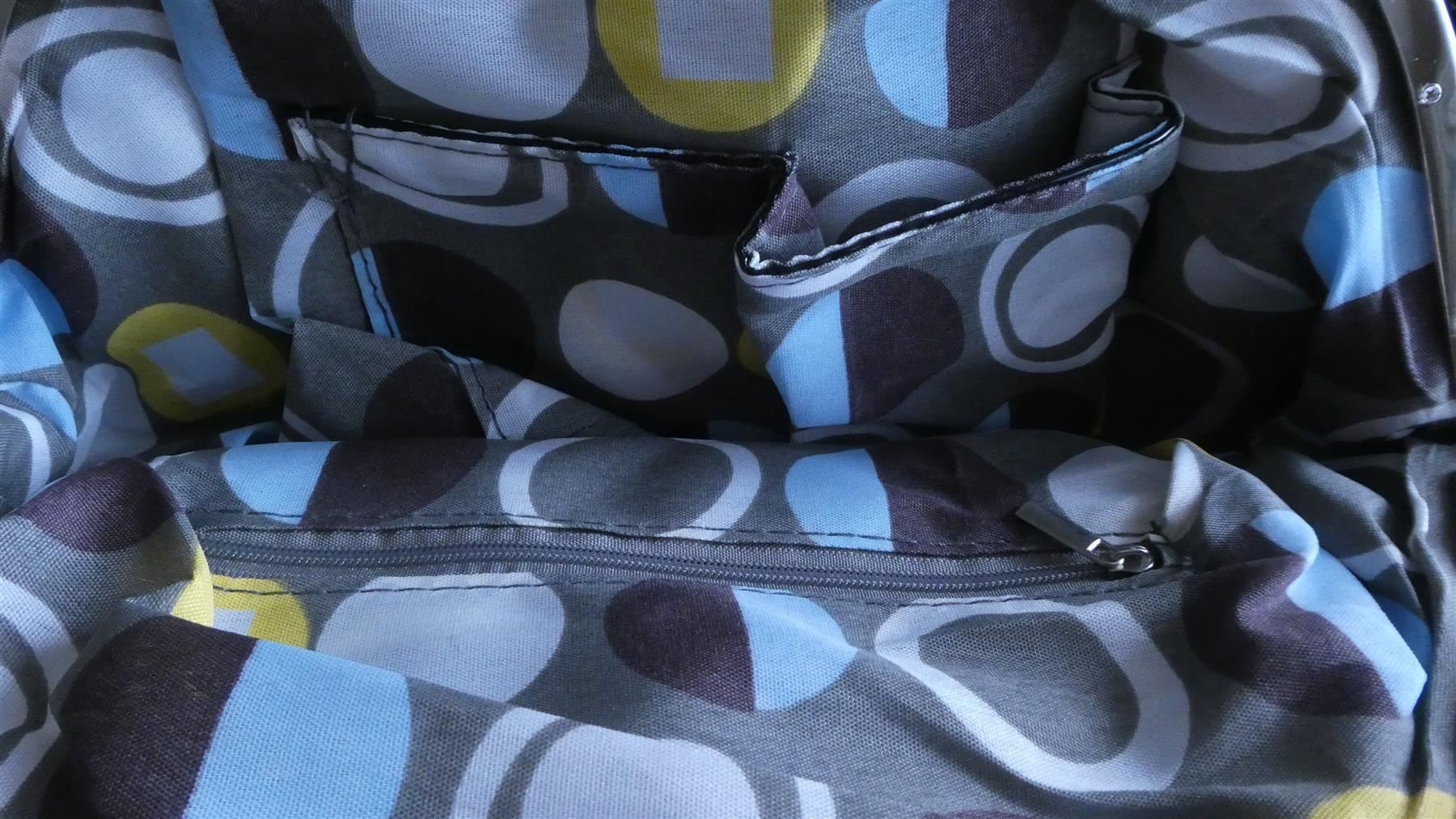Borse da donna: Damen Handtasche Umhängetasche 3 Fächer gemustert – Nuovo (secondo la descrizione) da Frauenfeld venduto da dhour 7