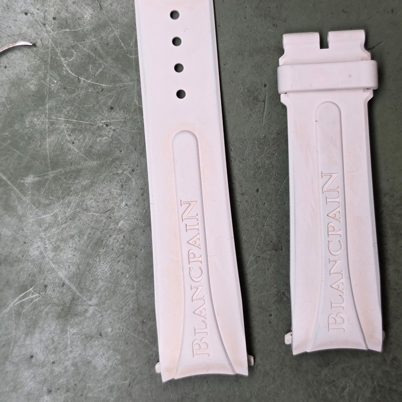 Bracciali & Braccialetti: Bracelet Blancpain caoutchouc 18 mm – Usato da Tramelan venduto da Nirdan 2