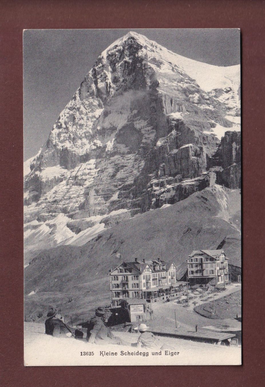 Cartes postales: KLEINE SCHEIDEGG - Leute - Eiger – D'occasion à Pully par nicecards-shop
