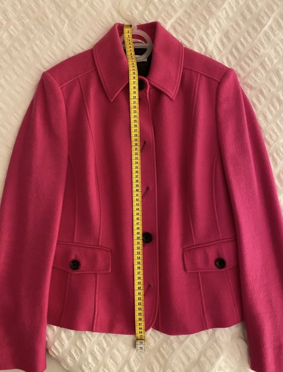 Jacken: Pink Woll Jacke Gr. 42 - Stylisch für den Frühling! – Gebraucht aus Metzerlen von sport001 7