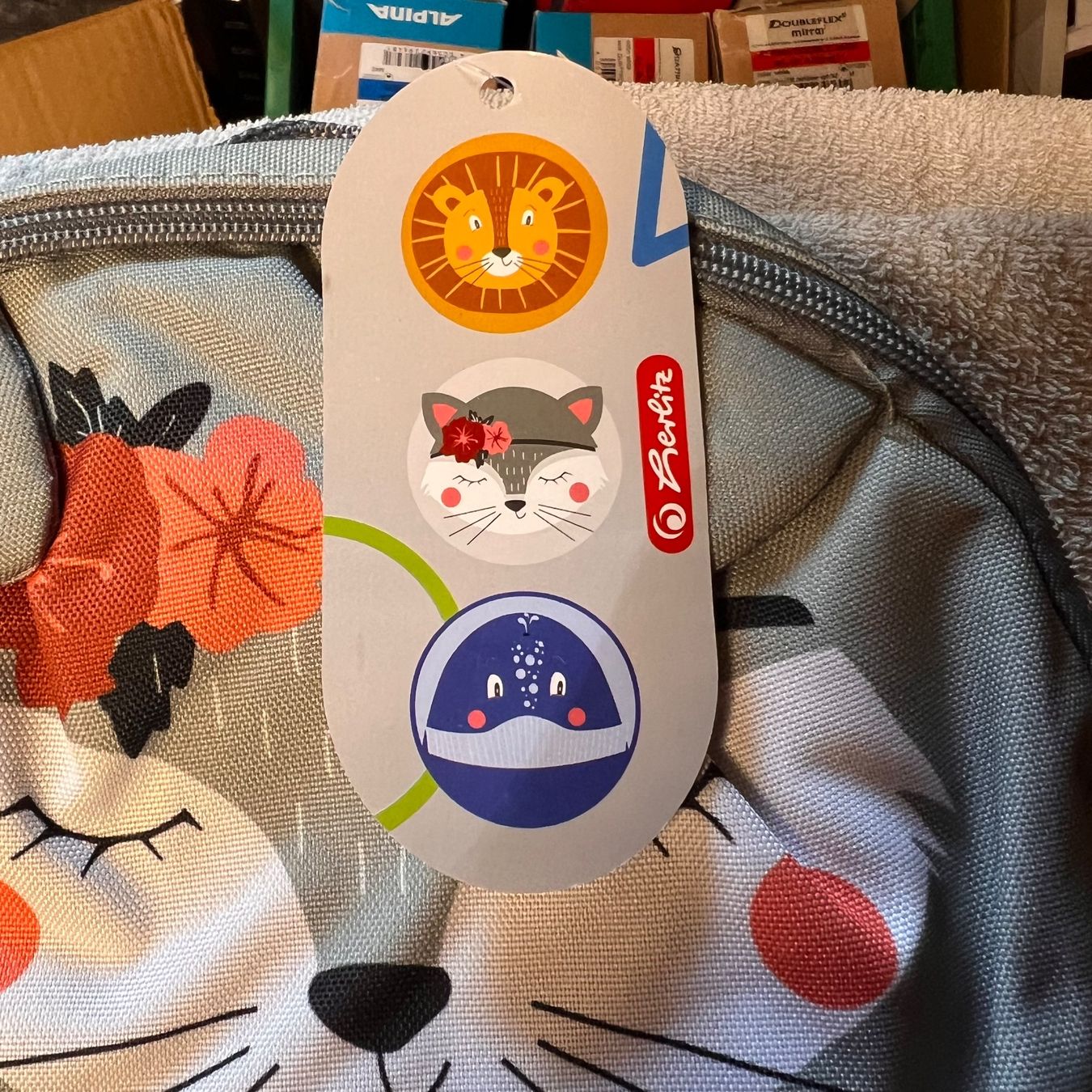 Herlitz Borse & Zaini: Herlitz Kinderrucksack mit Fuchsmotiv – Nuovo e nell'imballaggio originale da Tafers venduto da JP911 1