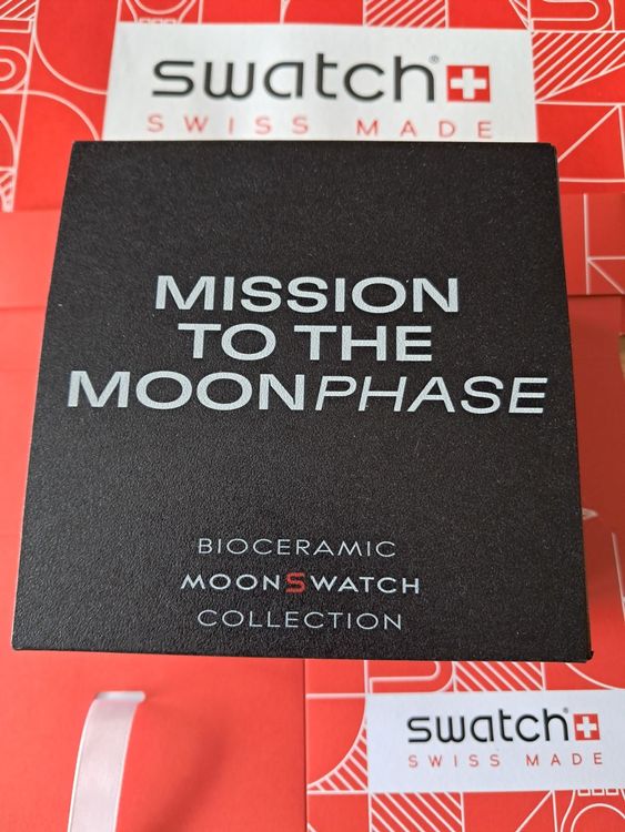 Swatch Orologi: Swatch Mission to the Moonphase-New Moon – Nuovo e nell'imballaggio originale da Niederhasli venduto da zvb_fgn2 8