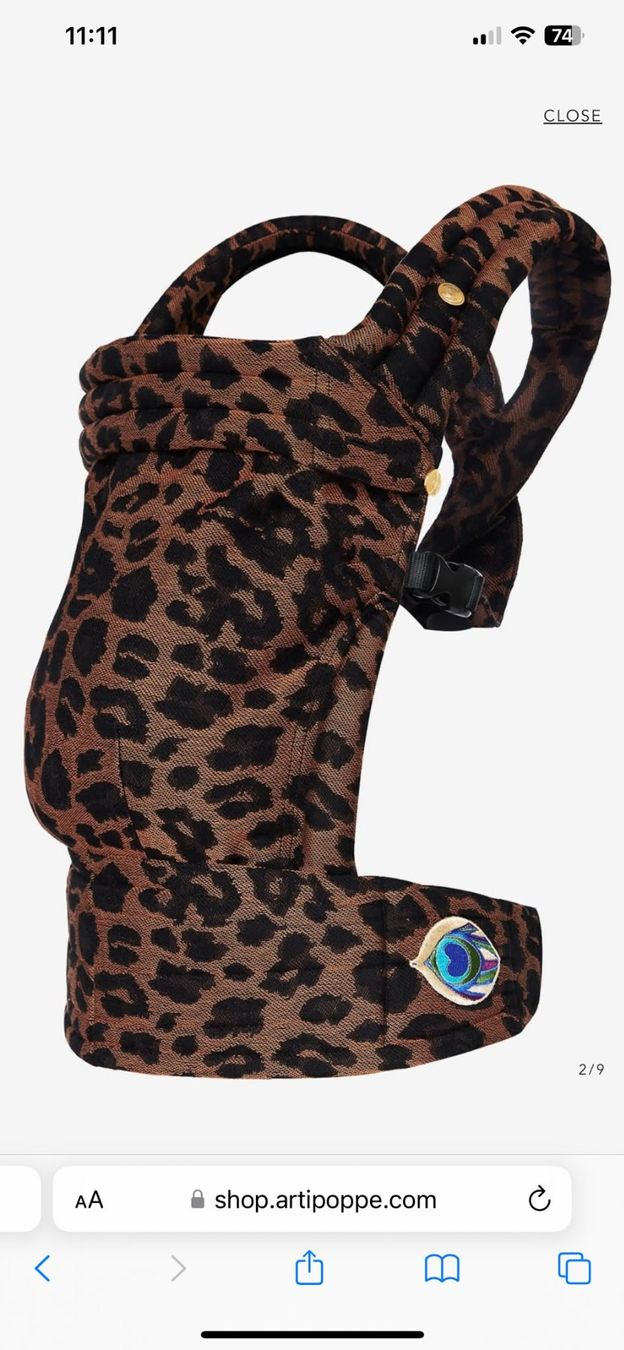 Artipoppe Porte-bébés ventraux & dorsaux: Porté bébé Artipoppe Zeitgeist leopard – D'occasion à Genève par mar_8mtk