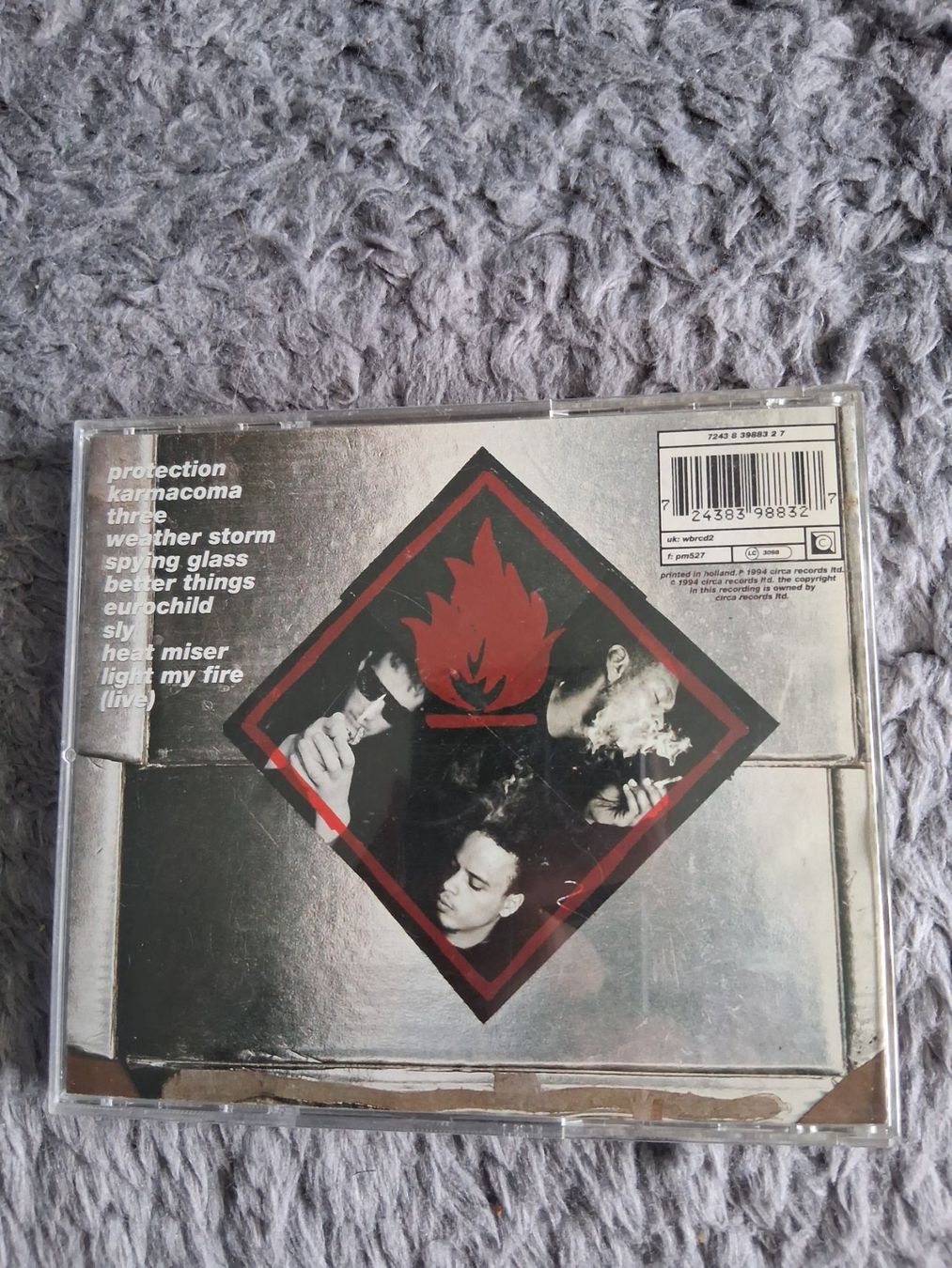 CD: MASSIVE ATTACK    PROTECTION    CD – Usato da Wetzikon ZH venduto da Ramones01 1