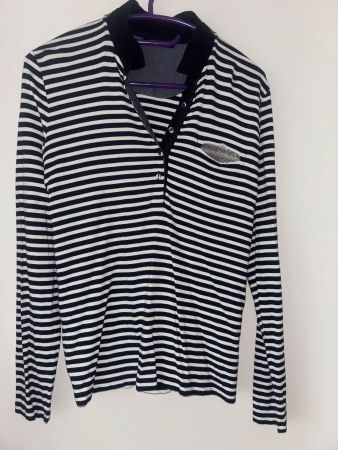 MARGITTES Damen Langarm Shirt, gestreift, Gr.38, TopZustand!