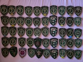 50 Logistik Abzeichen Badge mit klett