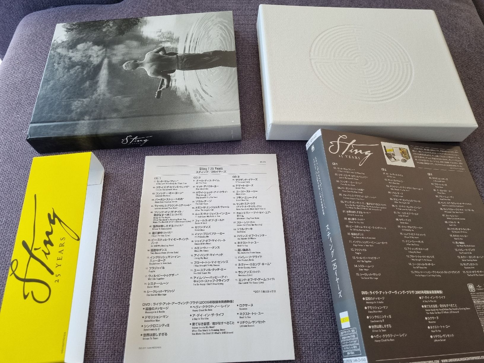 CD: Sting - 25 Years - 3x SHM-CD + DVD – Usato da Troistorrents venduto da Syrocks 2