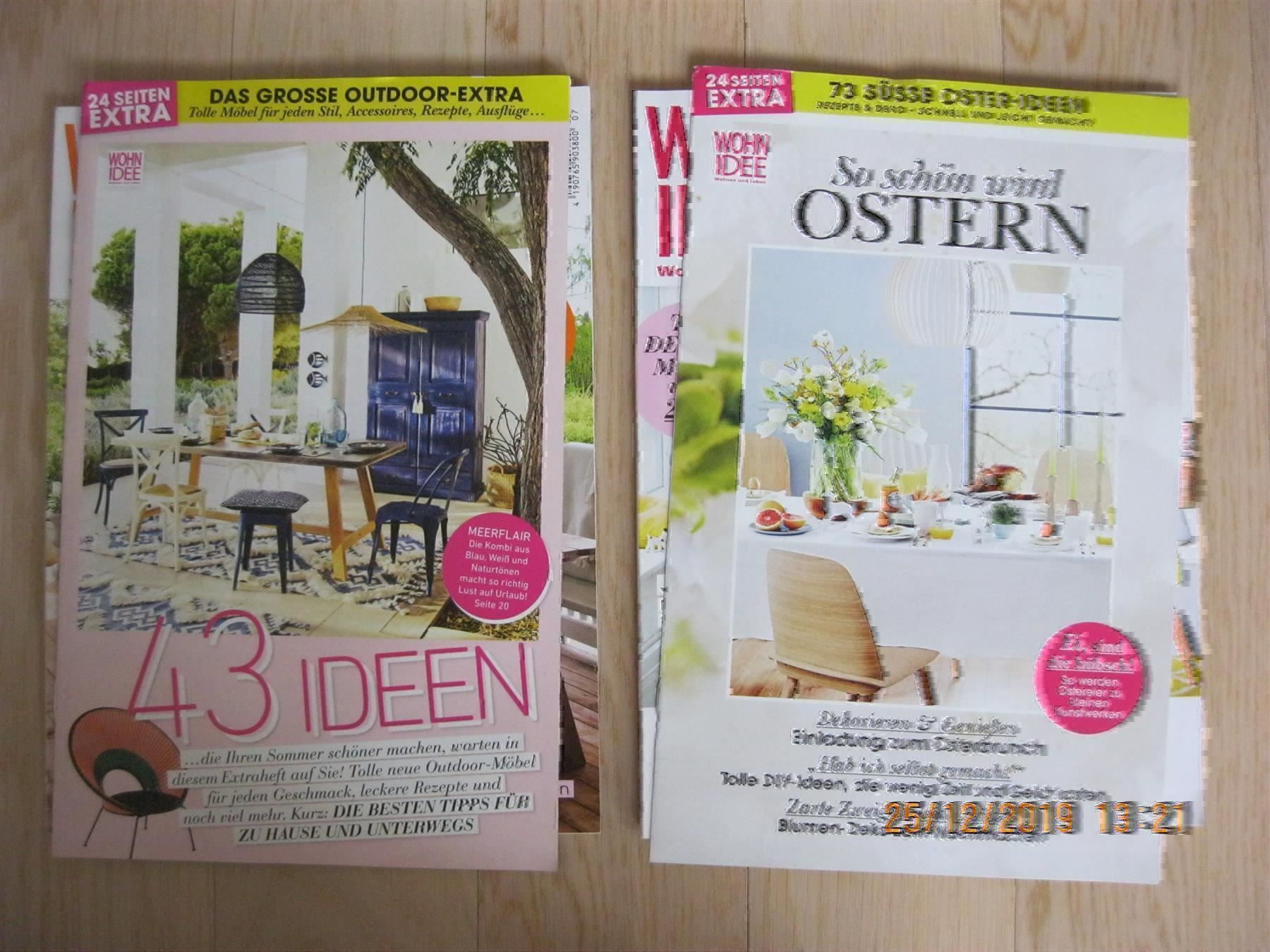 Riviste & Magazine: Wohnidee April und Juli 2019 – Nuovo (secondo la descrizione) da Affoltern am Albis venduto da Sabinezc 1