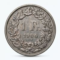 1 Franken 1904, sehr rar und sehr schön, Preis verhandelbar