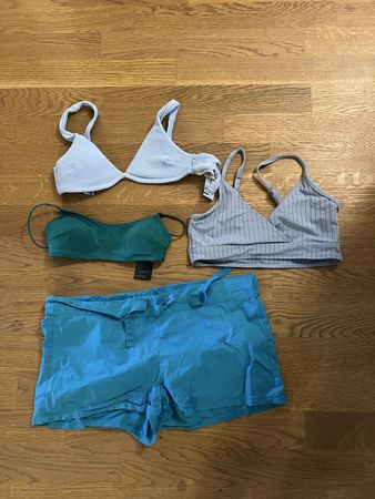 Damen Beach & Bikini Set 4-teilig Uniqlo/H&M 